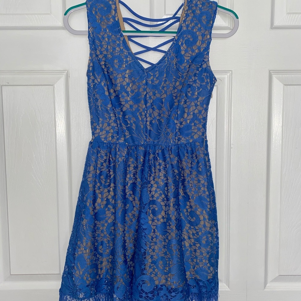 Blue Lace dress